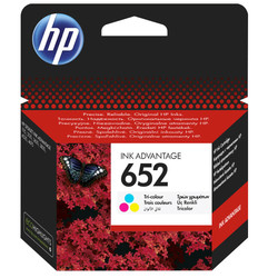 Hp 652 CMY -F6V24AE Renkli Orjinal Kartuş - HP