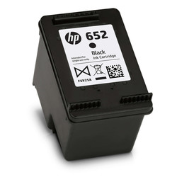 Hp 652 BK - F6V25AE Siyah Orjinal Kartuş - 2