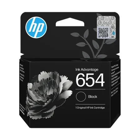 HP 654 7FP39UE Siyah Orijinal Kartuş - 1