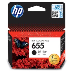 Hp 655-CZ109AE Siyah Orjinal Kartuş - HP