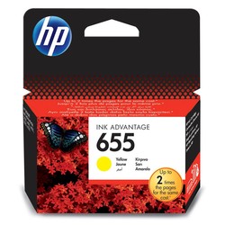 Hp 655-CZ112AE Sarı Orjinal Kartuş - HP