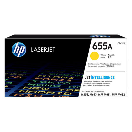 Hp 655A-CF452A Sarı Orijinal Toner - 1