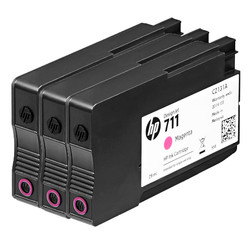 Hp 711-CZ135A Kırmızı Orijinal Kartuş 3Lü Paket - 2