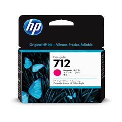 Hp 712-3ED68A Kırmızı Orjinal Kartuş - HP