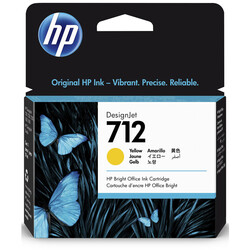 Hp 712-3ED69A Sarı Orjinal Kartuş - HP