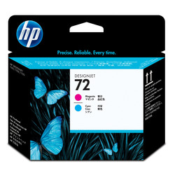 Hp 72-C9383A Orjinal Kırmızı Ve Mavi Baskı Kafası - HP