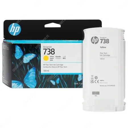 Hp 738-498N7A Sarı Orijinal Kartuş - 2