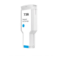 HP 738-676M6A Blue Replacement High Capacity Cartridge - 2