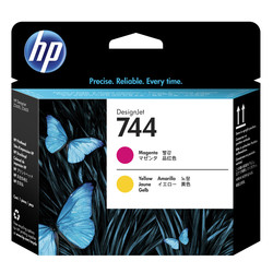 Hp 744-F9J87A Kırmızı-Sarı Orjinal Baskı Kafası - HP