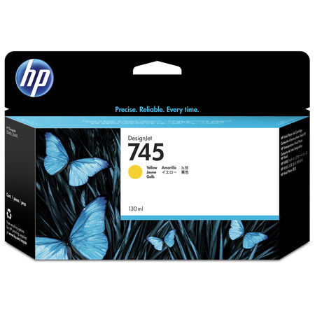 Hp 745-F9J96A Sarı Orjinal Kartuş - 1