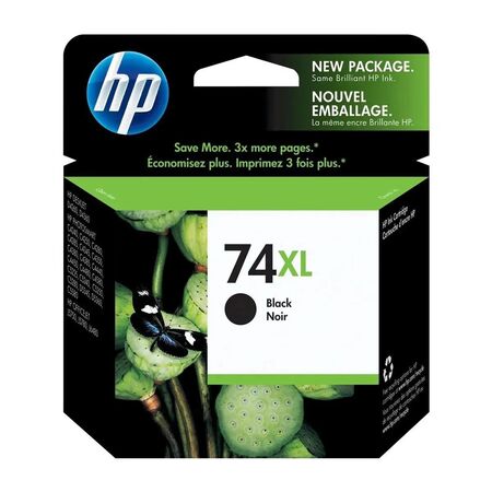 Hp 74XL-CB336WB Siyah Orjinal Kartuş Yüksek Kapasiteli - 1