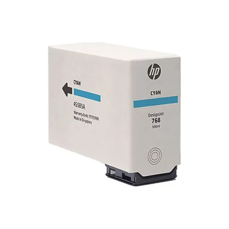 HP 768 4S5B5A Mavi Orijinal Kartuş - 1