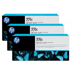 Hp 771c-B6Y37A Foto Siyah Orjinal Kartuş 3Lü Paket - HP