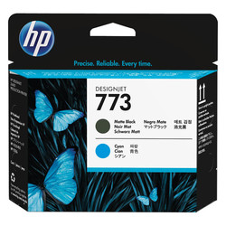 Hp 773c-C1Q20A Orjinal Mat Siyah ve Mavi Baskı Kafası - HP