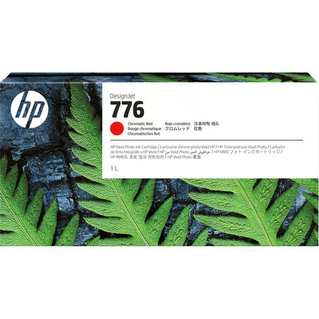 Hp 776-1XB10A Kromatik Kırmızı-Red Orijinal Kartuş - 1