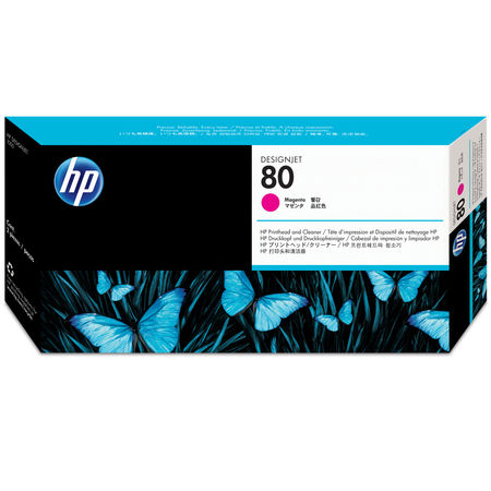 Hp 80-C4822A Orjinal Kırmızı Baskı Kafası ve Kafa Temizleyici - 2