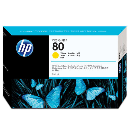 Hp 80-C4848A Sarı Orjinal Kartuş Yüksek Kapasiteli - 2