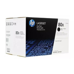 Hp 80X-CF280XF Orjinal Toner Yüksek Kapasiteli İkili Paket - HP