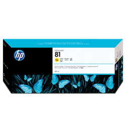 Hp 81-C4933A Sarı Orjinal Kartuş - HP