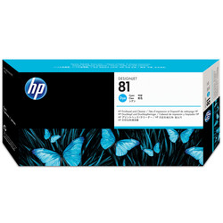 Hp 81-C4951A Orjinal Mavi Baskı Kafası ve Kafa Temizleyici - HP