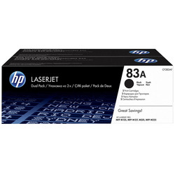 Hp 83A-CF283AF Orjinal Toner İkili Paket - 1