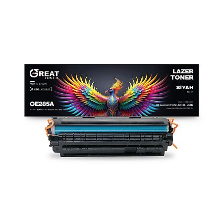 HP 85A CE285A Black Compatible Toner - 2