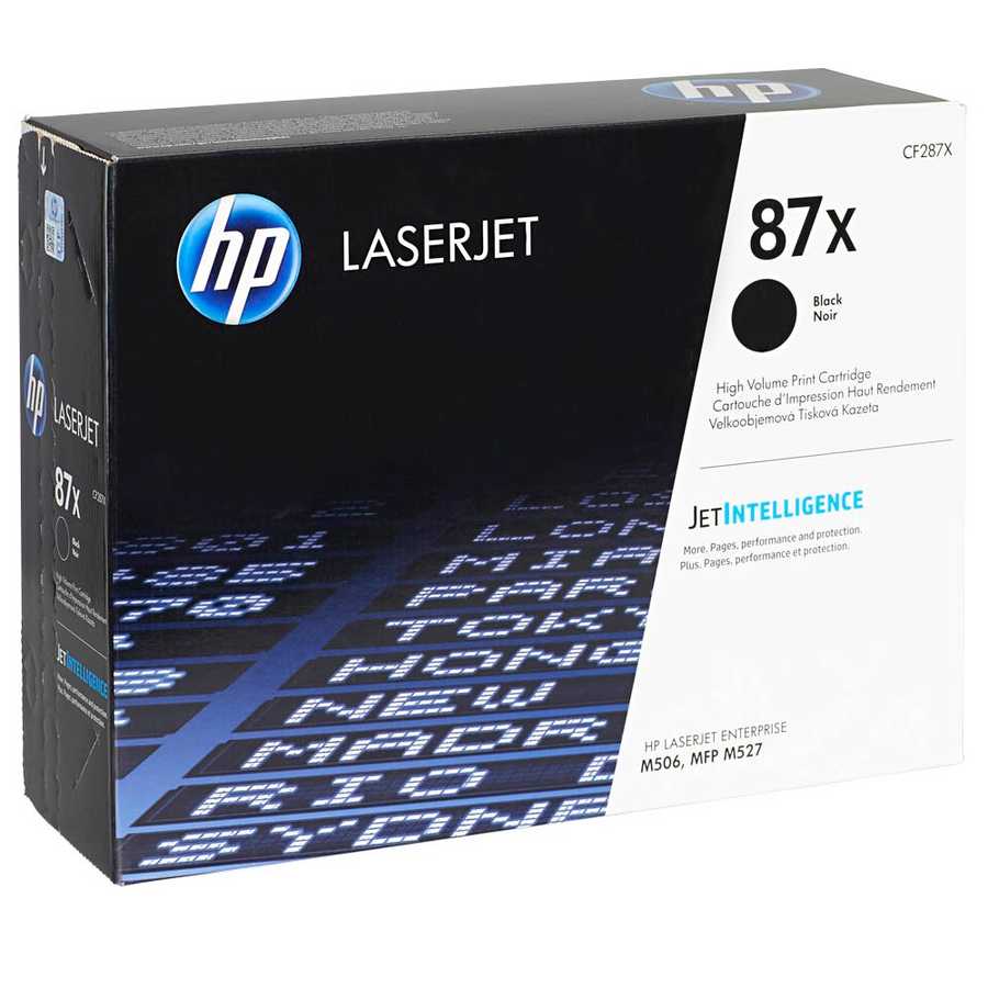 HP CF287X 87X Genuine High-Yield Black Toner Cartridge - New Sealed Retail Box