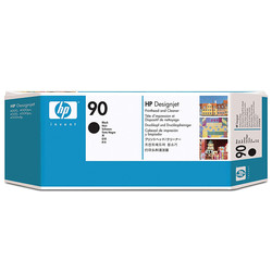 Hp 90-C5054A Orjinal Siyah Baskı Kafası ve Kafa Temizleyici - HP