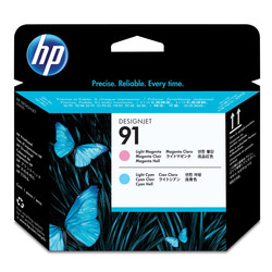 Hp 91-C9462A Orjinal Açık Kırmızı Ve Açık Mavi Baskı Kafası - HP