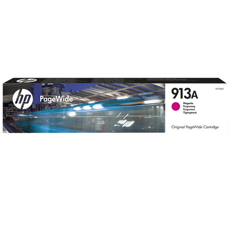 Hp 913A-F6T78AE Kırmızı Orijinal Kartuş - 1
