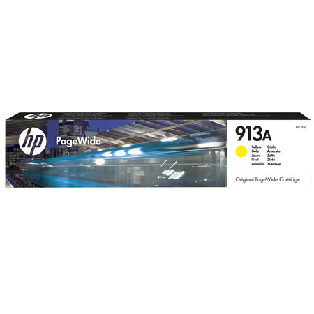 Hp 913A-F6T79AE Sarı Orjinal Kartuş - 1