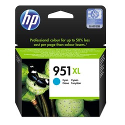 Hp 951XL-CN046AE Mavi Orjinal Kartuş Yüksek Kapasiteli - HP