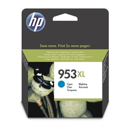 Hp 953XL-F6U16AE Mavi Orjinal Kartuş Yüksek Kapasiteli - HP