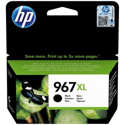 Hp 967XL-3JA31AE Siyah Orjinal Kartuş Extra Yüksek Kapasiteli - 1