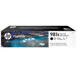 Hp 981X-L0R12A Siyah Orjinal Kartuş Yüksek Kapasiteli - HP