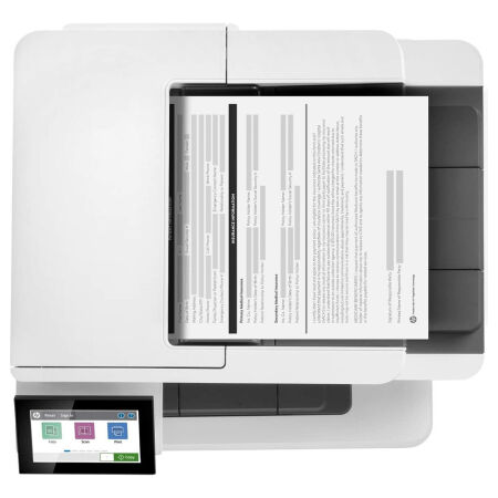 HP LaserJet Enterprise MFP M430f Black and White Multifunction Laser Printer- 3PZ55A - 3