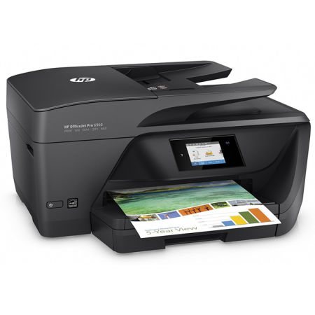 Hp Officejet Pro 6960 J7K33A Copier Fax Scanner Wi-Fi Printer No Stock - 2