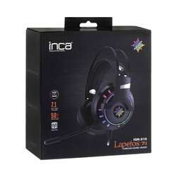 Inca IGK-X10 Lapetos Series RGB Mikrofonlu Oyuncu Kulaklığı - INCA