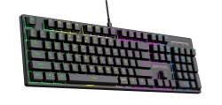 Inca Ikg-440T Türkçe USB Empousa Blue Switch Mekanik Siyah Oyuncu Klavye - INCA