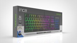 Inca Ikg-440T Türkçe USB Empousa Blue Switch Mekanik Siyah Oyuncu Klavye - 2