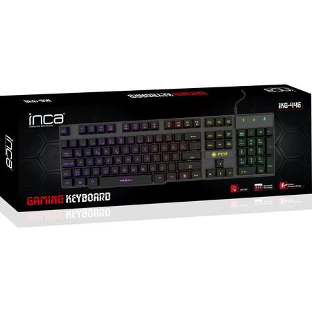 Inca IKG-446 Rainbow Efect Mekanik Hisli Gamer Klavye - 1