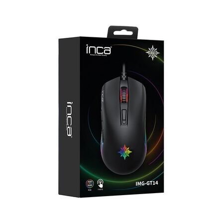 Inca IMG-GT14 RGB 7D 3200 DPİ KABLOLU GAMING MOUSE USB - 1