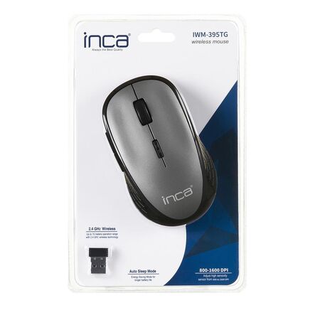 Inca IWM-395TG Gri Renk Kablosuz 1600DPI Mouse - 1