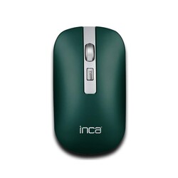 Inca IWM-531RY Bluetooth & Kablosuz Optik Metalik Yeşil Mouse - 2