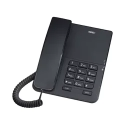 Karel Tm140 Analog Kablolu Telefon Siyah - KAREL