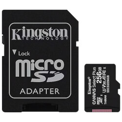 Kingston SDCS2 256GB micSDXC Canvas Select Plus 100R A1 Hafıza Kartı - Kingston