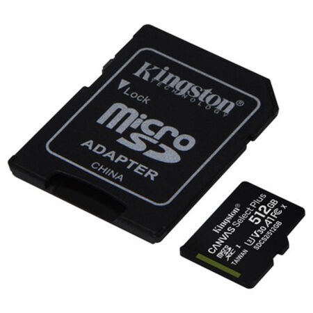 Kingston SDCS2 512GB micSDXC Canvas Select Plus 100R A1 Hafıza Kartı - 1