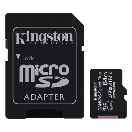 Kingston SDCS2 64GB micSDHC Canvas Select Plus - 1