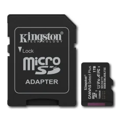 Kingston SDCS3 1TB MicroSDXC Canvas Select Plus Gen3 150MB s A1 Hafıza Kartı - Kingston