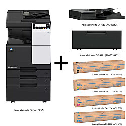 Konica Minolta Bizhub C257i Çok Fonksiyonlu Renkli Lazer Yazıcı - Full Set - 1